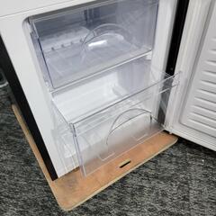 3809‼️お届け&設置は全て0円🙌‼️最新2021年製✨ブラックインテリア✨ニトリ 106L 2ドア 冷蔵庫