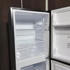 3809‼️お届け&設置は全て0円🙌‼️最新2021年製✨ブラックインテリア✨ニトリ 106L 2ドア 冷蔵庫