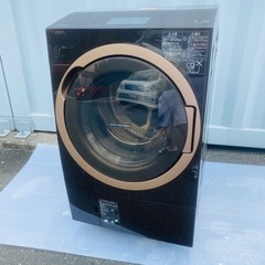 激安✨2019年製　東芝　12kg ドラム式洗濯乾燥機　タッチパネル