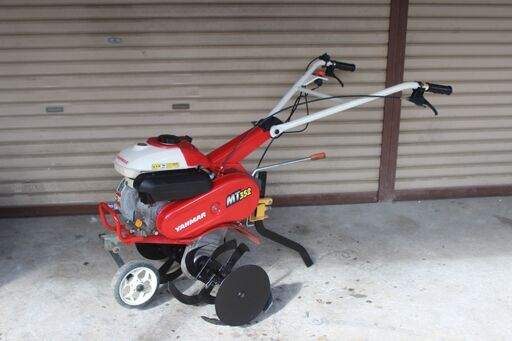 管理機/耕運機　ヤンマー　マイティラー　MT352　バック付き　爪良好　移動輪付き