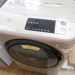 【引取限定】日立 ドラム式洗濯機 12kg 2016年製 中古・...