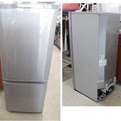 冷蔵庫 146L 2014年製 MR-P15Y-S 三菱 2ドア 100Lクラス MITSUBISHI 札幌市