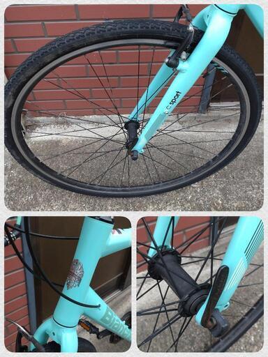 Bianchi ビアンキ Csport 1 アルミクロスバイク 54cm チェレステカラー