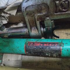 中古 亀倉精機 断水機 圧着機 EP-700