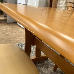 【販売終了】【配送設置無料】ダイニングセット（回転椅子4脚付き）日時指定可能です♬