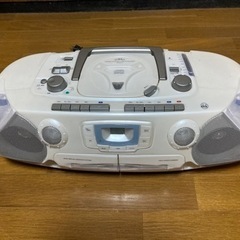 ステレオ　CD ラジオ　ダブルカセットレコーダー