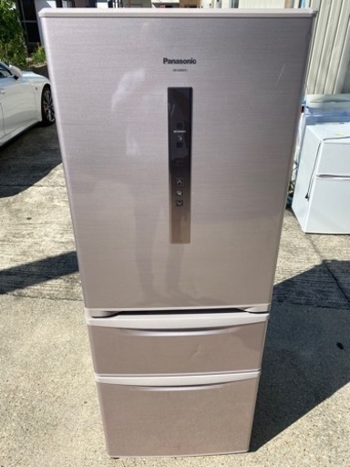 【★大感謝セール】 Panasonic 3ドア冷凍冷蔵庫 321L●E072M057 NR-C32BM-P形　2013年製 冷蔵庫