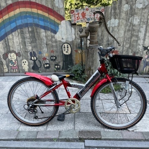 【3612】子供車　ブリヂストン　22インチ　8,300円（防犯・税込）