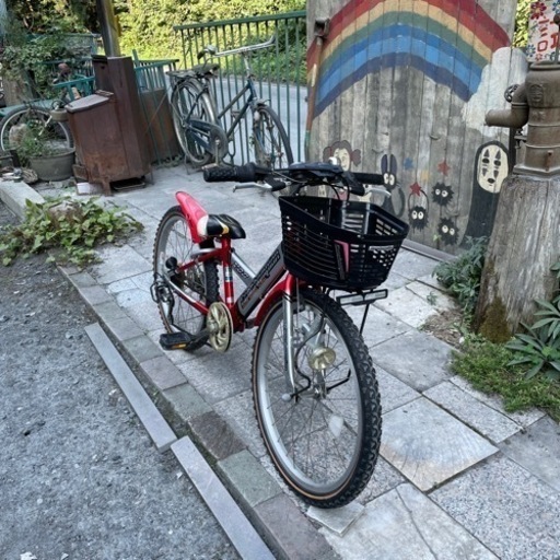 【3612】子供車　ブリヂストン　22インチ　8,300円（防犯・税込）