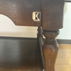 飛騨産業 キツツキマーク センターテーブル