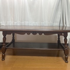 飛騨産業 キツツキマーク センターテーブル