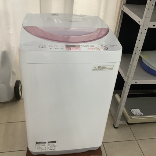 SHARP  シャープ　洗濯機　ES-GE6A-P  2016年製  6㎏
