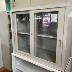 JGG-11 【オフィス家具専門店】コクヨのガラス引戸書庫です！