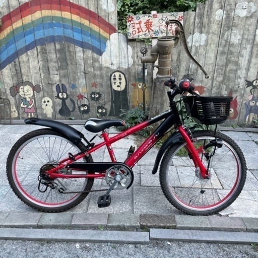 【3609】子供車　サイモト　22インチ　前タイヤ新品　14,900円（防犯・税込）