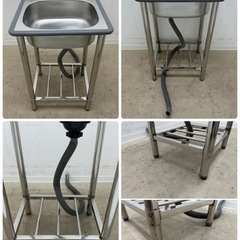 業務用　ステンレス　１槽シンク流し台　店舗　飲食店　W５１０ｘD４３０ｘH８００ｍｍ