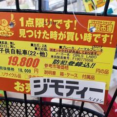 B094★22インチ子供自転車★防犯登録料込