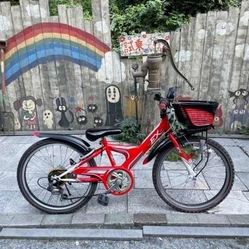 【3614】子供車　ブリヂストン　22インチ　8,300円（防犯・税込）
