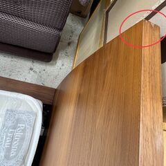 キングサイズベッド 木目ウッドフレーム【ユーズドユーズ名古屋天白店】J2682