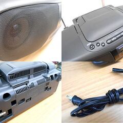 ＣＤラジカセ レトロ カセット不動 コブラトップ パナソニック ポータブルステレオＣＤシステム RX-DS05 中古 札幌市西区 西野店