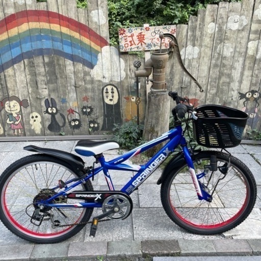 【3610】子供車　22インチ　前後タイヤ新品　12,700円（防犯・税込）