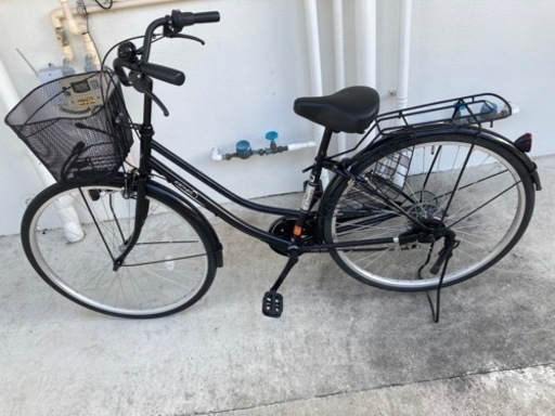 自転車　黒　メイクマン