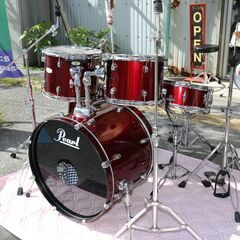 Pearl ドラムセット シンバルなし