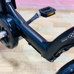 5483子供乗せ電動アシスト自転車ブリヂストン3人乗り対応20インチ