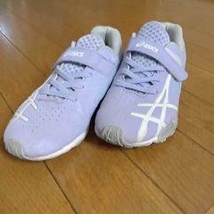 asics ラベンダー色　21cm