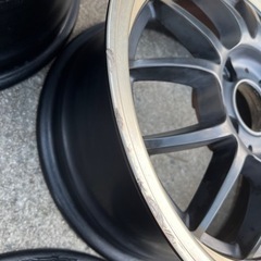 ステルスレーシング ホイール4本 4穴15インチ7j+35