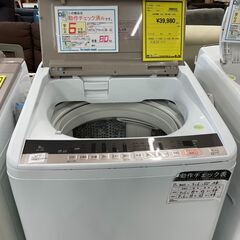ジモティ来店特価!!　洗濯機　日立　BW-V80C　2019　　...