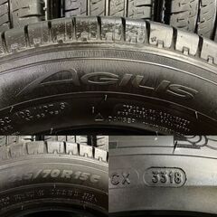 MICHELIN AGILIS 215/70R15C 15インチ 夏タイヤ 4本 バリ溝 100系 
