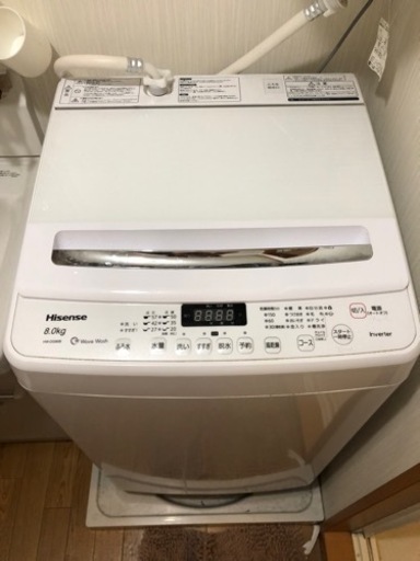 売れ筋ランキングも Hisense 洗濯機 HW-DG80B 2019年式 洗濯機 - www 