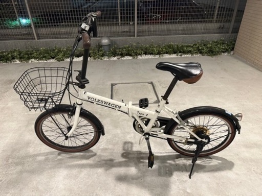中古折りたたみ自転車