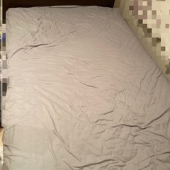 【値下げ】ベッド(フランスベッド)　セミダブル　フレームとマット...