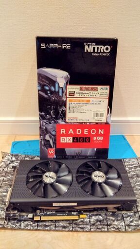 PCパーツ Sapphire NITRO+ RADEON RX 480 8G GDDR5 DUAL