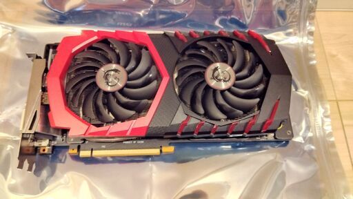 PCパーツ MSI GeForce GTX 1060 GAMING X+ 6G