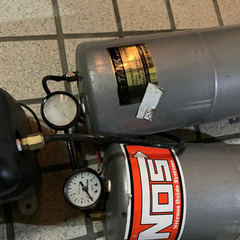 キタハラヤンキーホーンコンプレッサー付きタンク付き12v専用