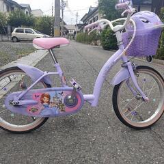 ソフィアの自転車です。