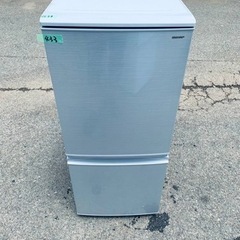 ✨2018年製✨ 433番 シャープ✨冷凍冷蔵庫✨SJ-D14D-S‼️