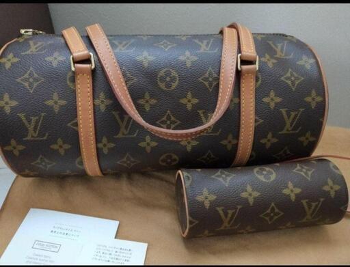 【中古】ルイヴィトンのモノグラムの旧型パピヨン