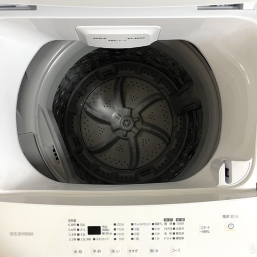 縦型洗濯機 6.0kg アイリスオーヤマ 2022年10月購入品