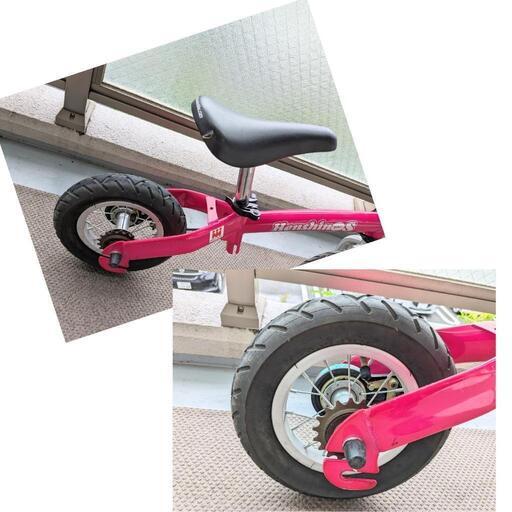 屋内保管 へんしんバイクS ピンク 限定色 10インチ - その他