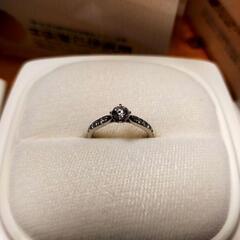 【中古】俄　睡蓮　婚約指輪　ダイヤモンド 中古】俄 睡蓮 婚約指輪 ダイヤモンド