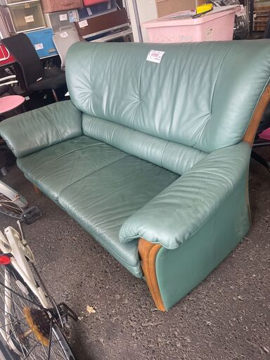 レトロ家具】コーナーソファグリーン リサイクルショップどりーむ荒田 