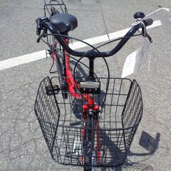 NEUSTADT 26インチ 6速 軽快車 赤（202）