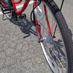 NEUSTADT 26インチ 6速 軽快車 赤（202）