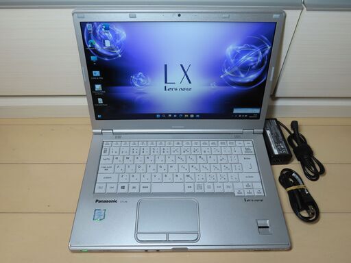 JC0703 パナソニック SSD1TB大容量 ノートパソコン Let's Note CF-LX6 美品 Win11 office