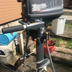 ヤマハ5馬力船外機　L足　整備済み