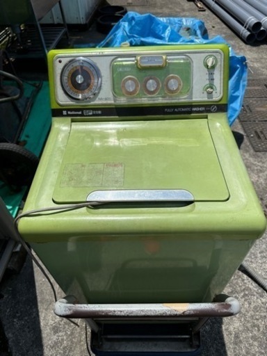 昭和レトロ　National全自動洗濯機　NA-800 50Hz専用　1978年製　動作品