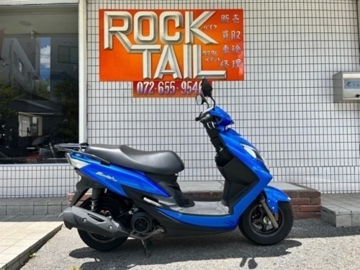 ★20万円　スウィッシュ125 セル1 実働車　スズキ　小型　DV12B スクーター